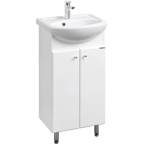 Тумба под раковину Aquaton Мира Н 41 1A104401MR010 Белая МДФ / ЛДСП