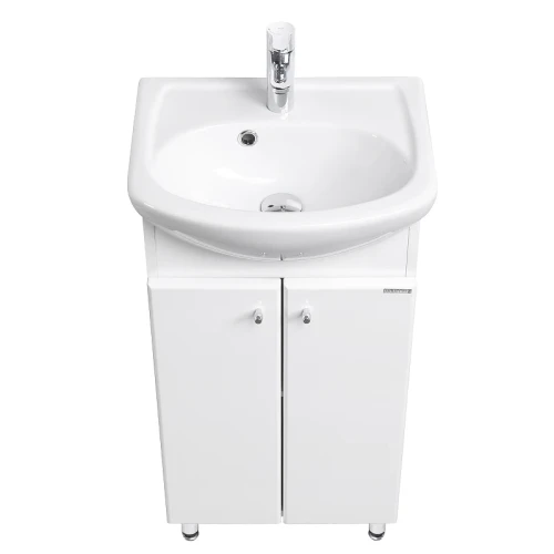 Тумба под раковину Aquaton Мира Н 41 1A104401MR010 Белая МДФ / ЛДСП