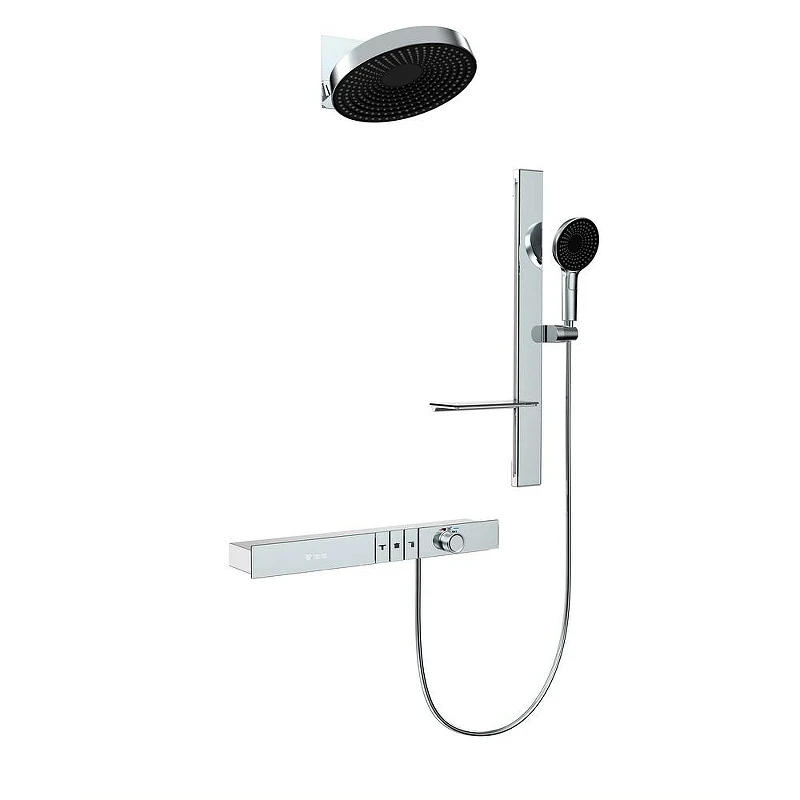 Душевая система Black&White Gravity GH-9025-C 9025C цвет Хром