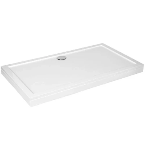 Душевой поддон из искусственного камня Aquanet Gamma Beta 120x80 176904 Белый