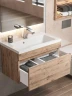 Тумба под раковину Uperwood Eva 60 3930213463 подвесная цвет Крафт Табачный