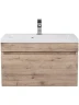 Тумба под раковину Uperwood Eva 60 3930213463 подвесная цвет Крафт Табачный