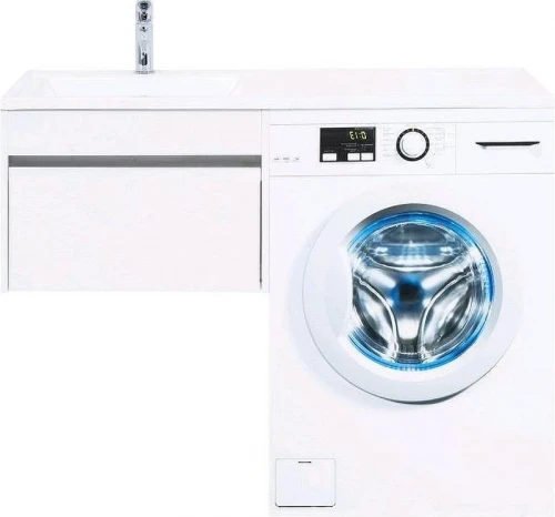Тумба с раковиной Aquanet Токио 120 L 239212 подвесная цвет Белый