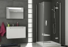 Душевая стенка Ravak SmartLine SMPS-100 R 9SPA0A00Z1 профиль Хром стекло Transparent