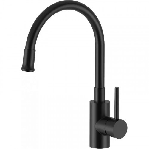 Смеситель для кухни Santek Риф WH5A44025N001 цвет Черный матовый