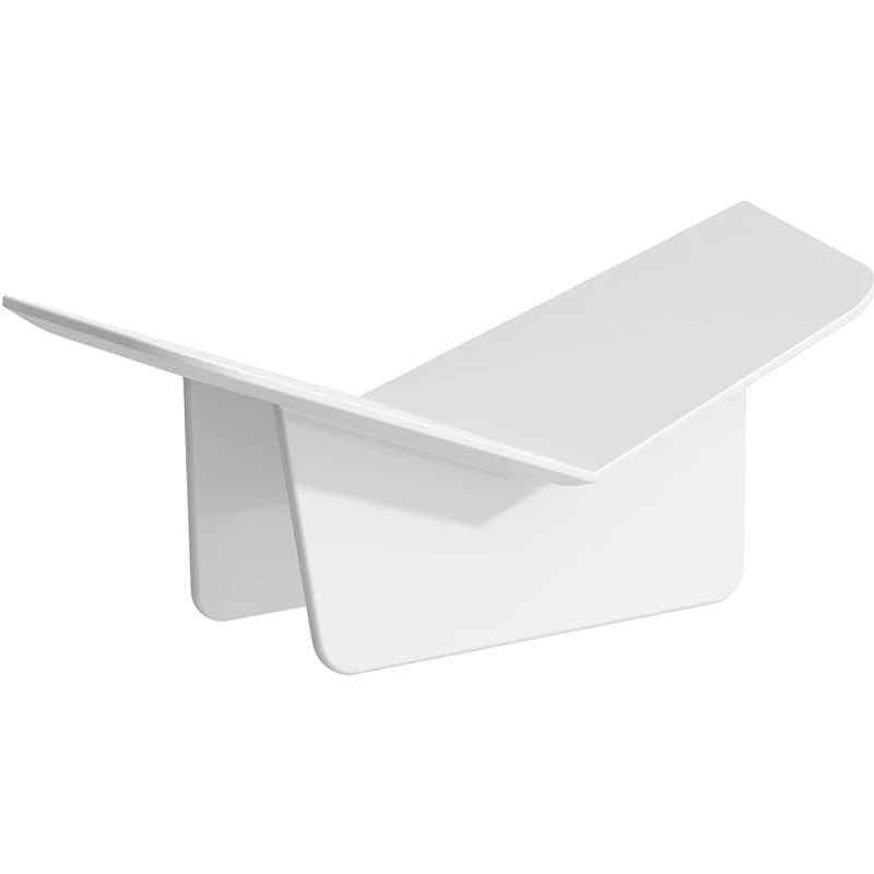 Керамическая подставка для книг Laufen Home collection 8.7777.8.000.000.1 Белая матовая