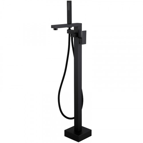 Смеситель для ванны Abber Daheim AF8215B Черный матовый латунь на пол