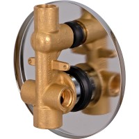 Смеситель для душа Remer Element ET09H Хром латунь встраиваемый однорычажный
