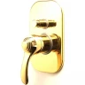 Смеситель для душа Webert Aurora AU860101010 Золото встраиваемый