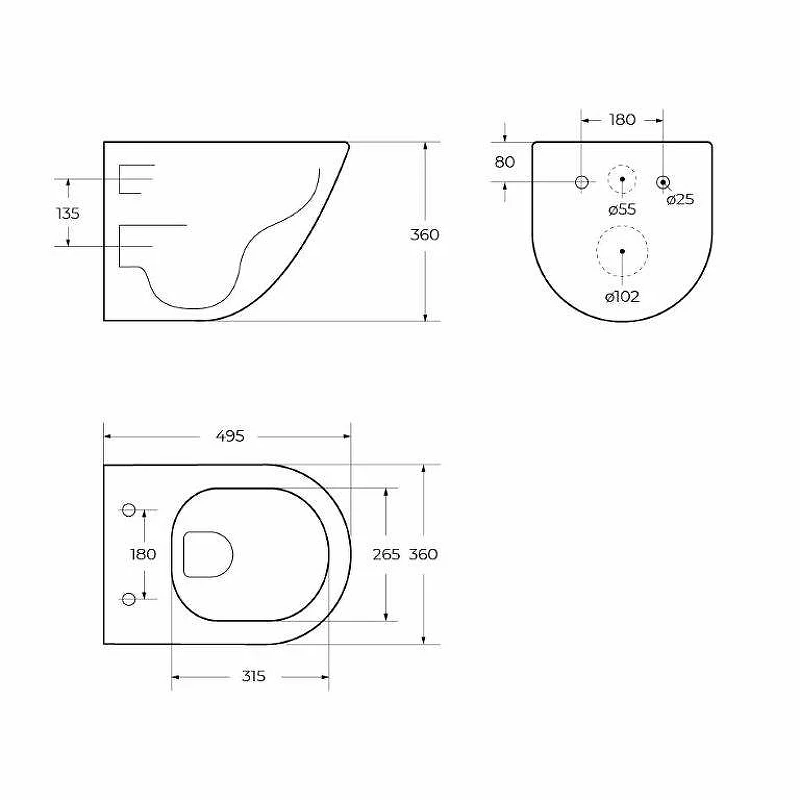 Комплект унитаза BelBagno Amanda BB051CHR+BB051SC с инсталляцией Berges Novum L5 040215 с сиденьем Микролифт и Черной матовой клавишей смыва фаянс подвесной