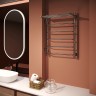 Водяной полотенцесушитель Aringa Римини 50x80x50 L AR03022CH с полкой Хром