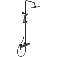 Душевая система Ideal Standard Cerafine Model O BC750XG Черный шелк латунь на стену