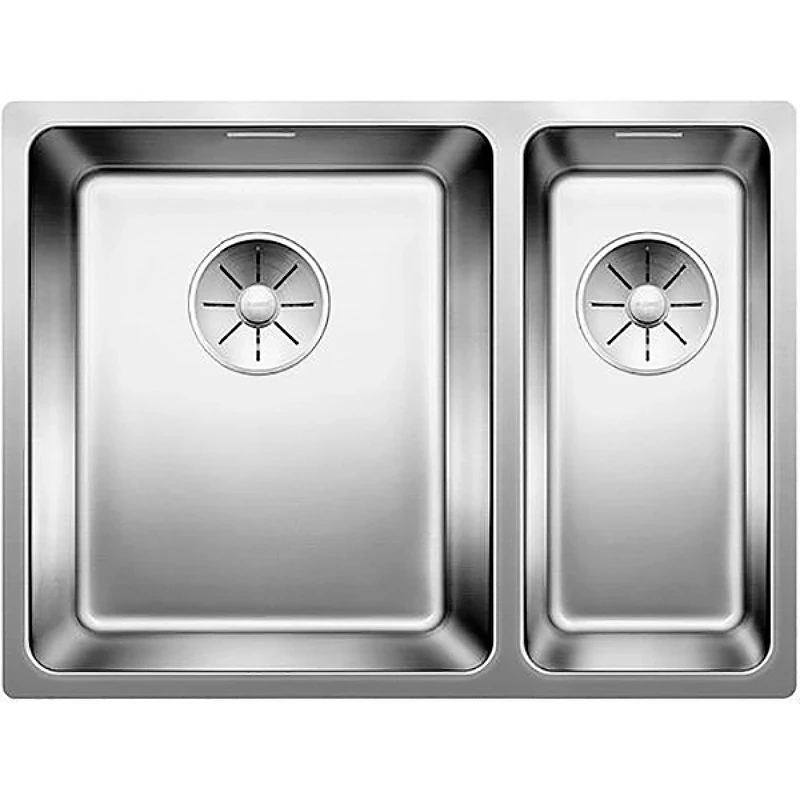 Кухонная мойка Blanco Andano 340/180-U 522979 Нержавеющая сталь с зеркальной полировкой нержавеющая сталь встраиваемый