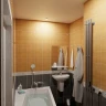 Электрический полотенцесушитель Маргроид Inaro3v 1200x150 Inaro3v-12012-1049-7024R правый Графитовый серый нержавеющая сталь