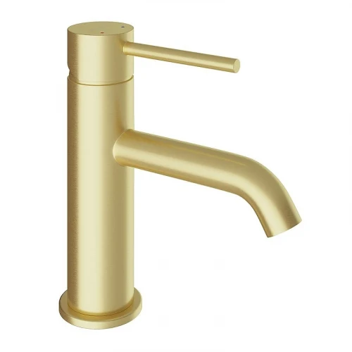 Смеситель для раковины Aqueduto CANO CAN0250 цвет Шлифованное золото