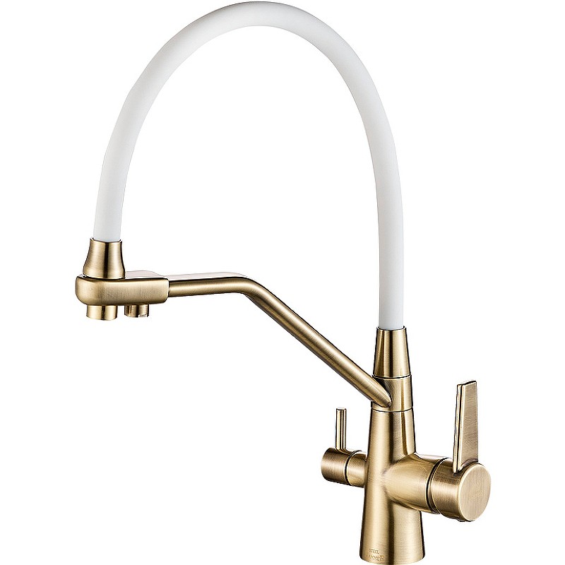 Смеситель для кухни ZorG Steel Hammer SH 903-8 BRONZE