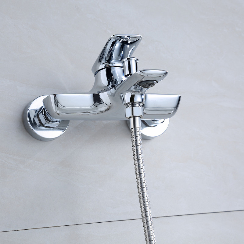 Смеситель для ванны Bond Cube B03-3100 Хром латунь на стену