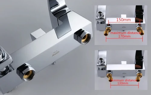 Душевая система Gappo G07 G2407 Хром латунь на стену