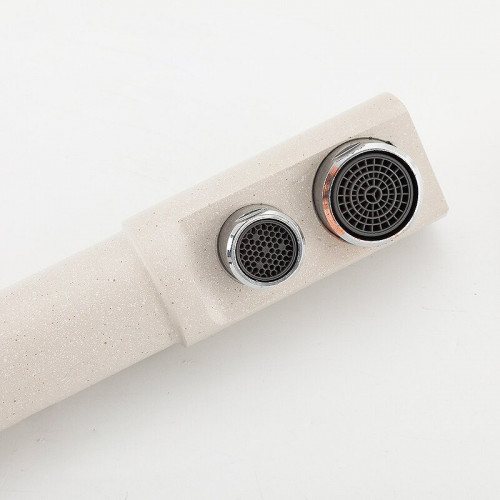 Смеситель для кухни Frap H52 F4352-24 Молочный латунь на столешницу