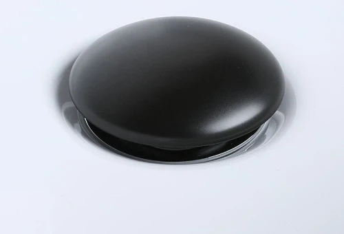 Донный клапан WeltWasser WW PP MT-BL 10000003732 click-clack Черный матовый