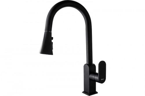 Смеситель для кухни Ekko E6003-7 цвет Черный матовый