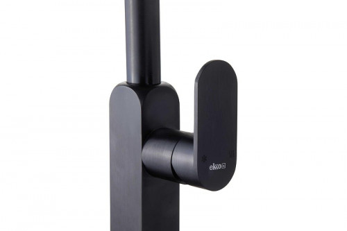 Смеситель для кухни Ekko E6003-7 цвет Черный матовый