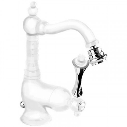 Смеситель для биде Cezares Margot MARGOT-BSM2-BIO Белый матовый латунь