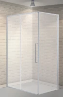 Душевой уголок Esbano Surf 110x90 ESOGS119PSC профиль Хром стекло прозрачное