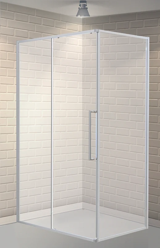 Душевой уголок Esbano Surf 110x90 ESOGS119PSC профиль Хром стекло прозрачное
