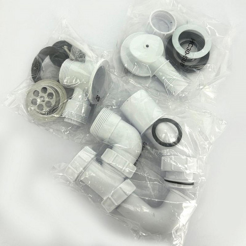 Слив-перелив McAlpine MRB1-NS цвет Белый Хром