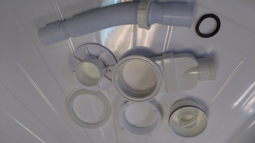 Сифон для душевого поддона Ceruttispa 6055 Серый