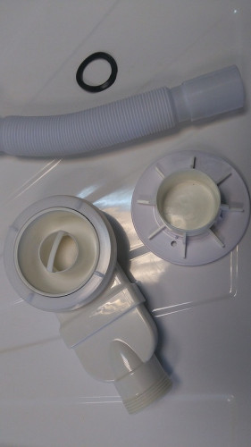 Сифон для душевого поддона Ceruttispa 6055 Серый