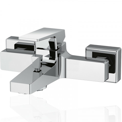 Смеситель для ванны Koller Pool Neon Cube NC0100 Хром латунь на стену