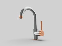 Смеситель для раковины GPD Gildo MTL165-K-R