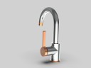 Смеситель для раковины GPD Gildo MTL165-K-R