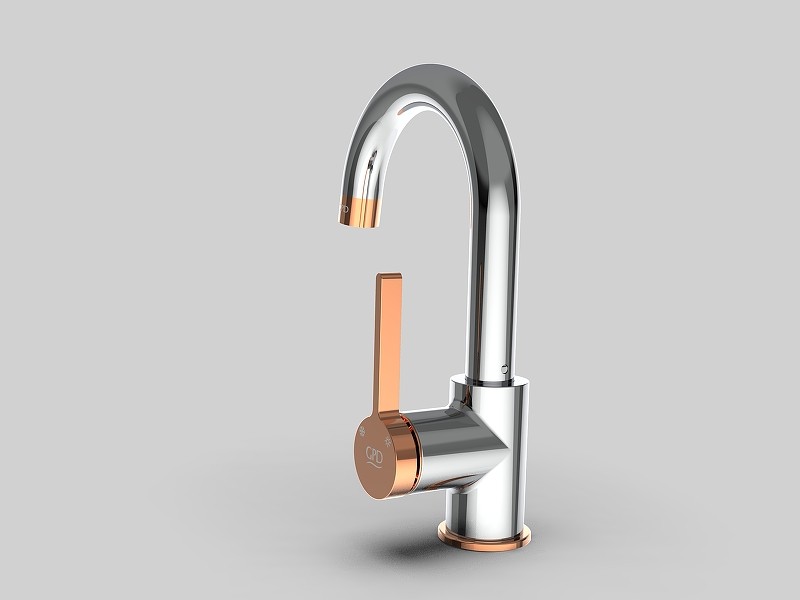 Смеситель для раковины GPD Gildo MTL165-K-R