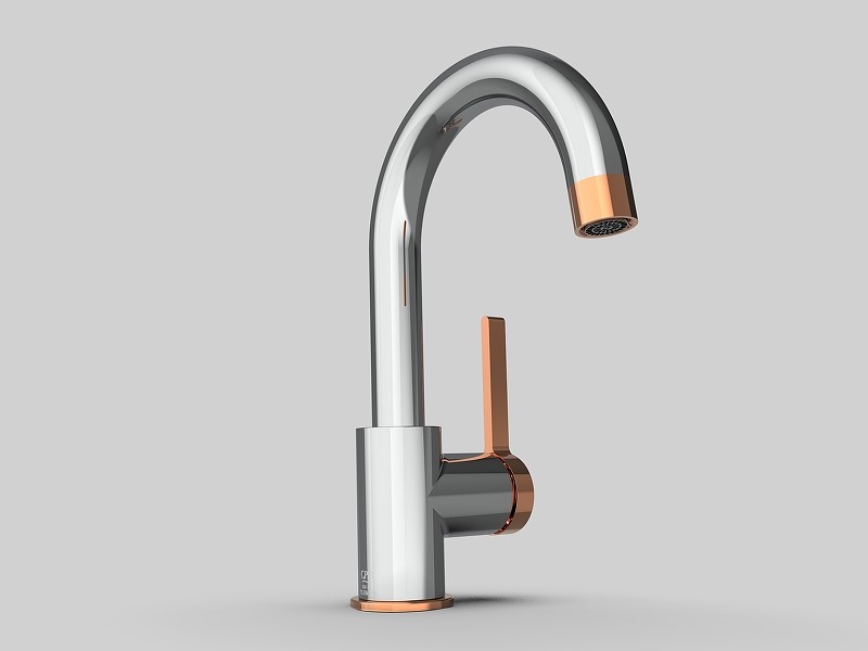 Смеситель для раковины GPD Gildo MTL165-K-R