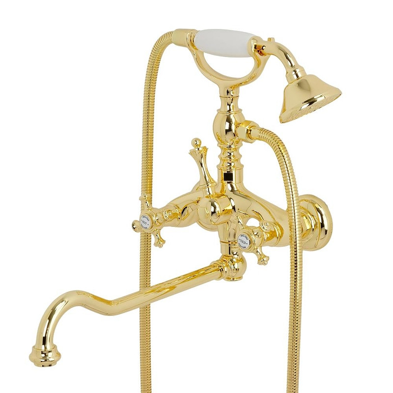 Смеситель для ванны Migliore Prestige 31598 универсальный цвет Золото