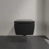 Унитаз Villeroy&Boch Memento 2.0 4633R0R7 подвесной цвет Pure Black без сиденья
