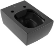 Унитаз Villeroy&Boch Memento 2.0 4633R0R7 подвесной цвет Pure Black без сиденья