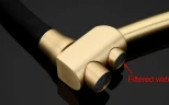 Смеситель для кухни Gappo G4398-1 Бронза Черный латунь