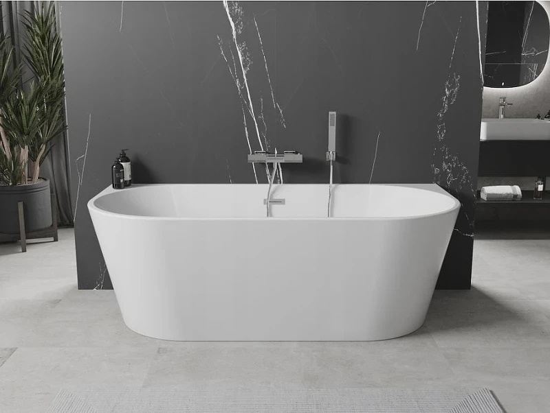 Акриловая ванна Ceruttispa Vettore W 170x75 CT9345 без гидромассажа