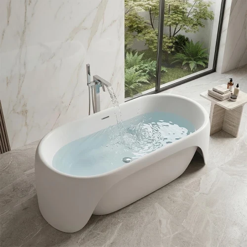 Акриловая ванна Black&amp;White Swan 170х78 3055SB цвет Белый
