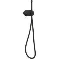 Гигиенический душ со смесителем Allen Brau Priority 5.31005-31 Черный матовый латунь встраиваемый