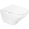 Унитаз BelBagno Sela BB3201CHR подвесной Белый без сиденья фаянс подвесной