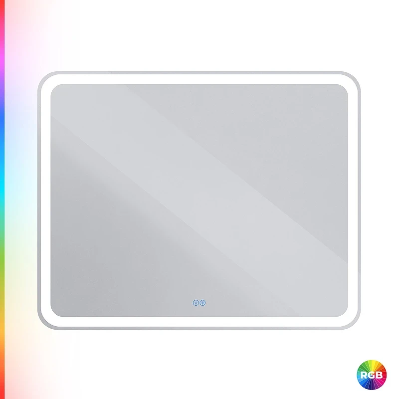 Зеркало Cezares Multicolore 100 CZR-SPC-MC-1000-800-RGB-TCH с подсветкой с сенсорным выключателем и функцией памяти стекло