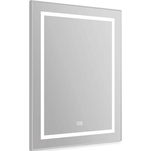Зеркало BelBagno Kraft 68.5 SPC-KRAFT-685-885-TCH-WARM с подсветкой с подогревом Сатин с сенсорным выключателем стекло