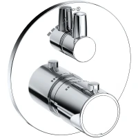 Смеситель для душа Kludi Zenta SL 388850545 с термостатом Хром