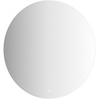 Зеркало Defesto Opti 70x70 DF 2854S с подсветкой 18W-3000К/Сенсорный выключатель/Теплый  белый свет