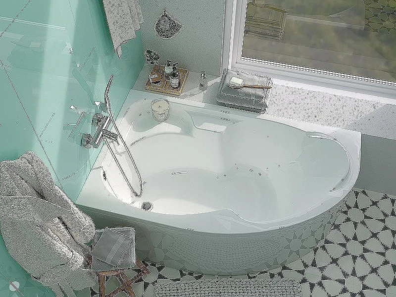 Фронтальная панель для ванны 1MarKa Diana 160 R/L 02дифл1610 Белая